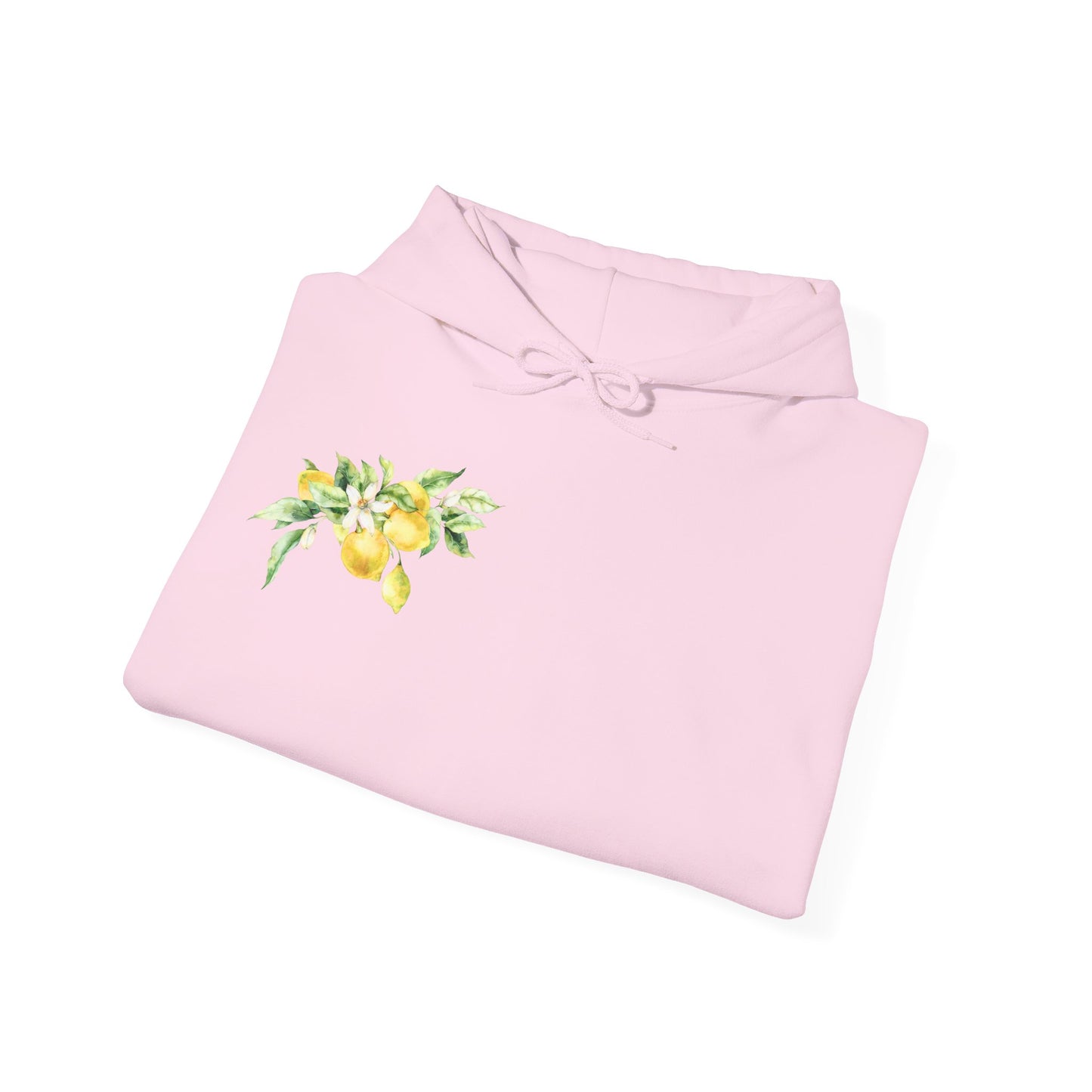 Lemon Hoodie; no sleeve design