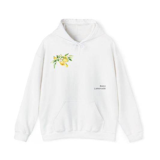 Lemon Hoodie; no sleeve design